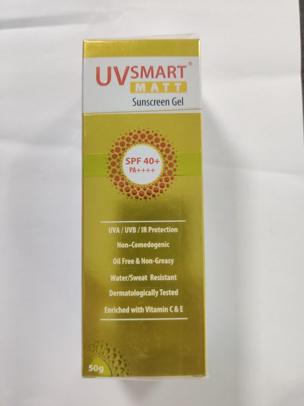 UV Smart Matt SPF 40 Sunscreen Gel 50gm